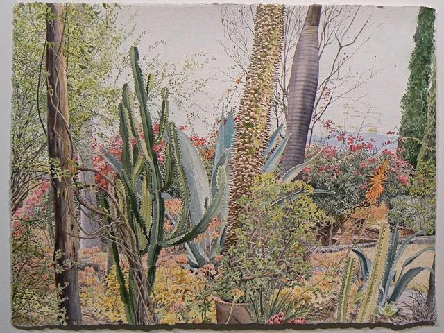 Pochote And Cacti  2009 22x30.jpg